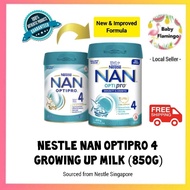 Nestle Nan OptiPro 4 Growing Up Milk 850g - New & Improved Formula (Local Stock)