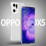 Ốp Find X5 Pro Màu Kẹo Không Khung Điện Thoại Mờ Cho Find X3 X5 Pro Cứng Siêu Mỏng Ốp Điện Thoại PC 