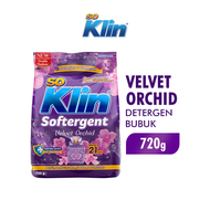 So Klin Deterjen Bubuk Softergent Velvet Orchid 720gr