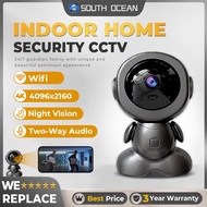 South Ocean 4K Wireless WiFi Robot CCTV Remote Two-Way Voice Monitor Intercom Night Vision Smart Tra