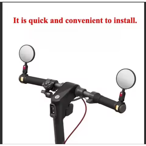 Original Rearview Mirror Rear View Mirrors for Segway Ninebot MAX G3 ZT3 Pro F3 F3 Pro E3 E3 Pro Ele