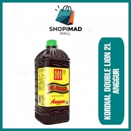 [2L] KHH DOUBLE LION BES MINUMAN BERPERISA ANGGUR | KORDIAL ANGGUR