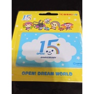 Open Teenager 15th Anniversary Traffic Card icash 2.0 Commemorative Edition