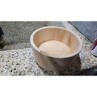 An Taiwan Cypress--Taiwan Cypress Handleless Water Ladle/Cypress Basin