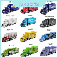 Realistic Animation Cars Mack Lightning Mcqueen King Jackson Storm Toy Truck Racer