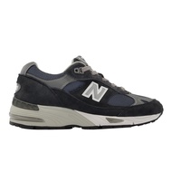New Balance 991 NB Navy Blue British Made Retro Shoes Women's Suede [YUBO] W991NV B Last