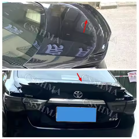 For Rezi Mark X Custom Parts Lip Spoiler HighKick Rear Wing Body Kits Factory Outlet For Toyota Mark