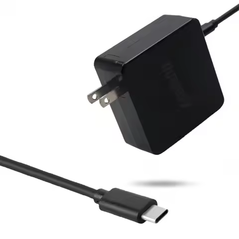 65W USB C Laptop Charger Fast Charging USB-C Power Adapter For Lenovo, ASUS, Samsung Type C Fast Cha