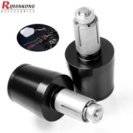 7/8''22 MM Universal CNC motorcycle counterweight handlebar grips hand ends cap For Yamaha fzs1000 f