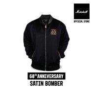 เสื้อกันหนาว Marshall 60th Anniversary Satin Bomber premium / Jacket ผู้ชาย-ผู้หญิง / เสื้อกันฝน / ช