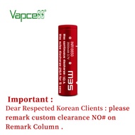 Vapcell li ion battery 18650 M35 3500mah 10A 25A 3.7V high power lithium rechargeable batteries cell