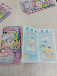 Sanrio 盲袋 貼紙 布甸狗 Cinnamoroll
