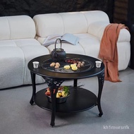 W-8&amp; Stove Tea Cooking Outdoor Barbecue Table Courtyard Roasting Stove Barbecue Grill Heating Charcoal Stove Brazier Cha