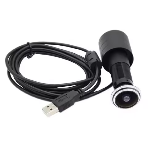 Door Eye Hole Camera Wide Angle 1080P 2 Million Pixels Drivefree USB for Home Mini USB Peephole Came