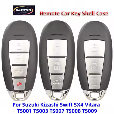 XJMYNB For Suzuki Kizashi Swift SX4 Vitara TS001 TS003 TS007 TS008 TS009 Smart Remote Key Shell Case