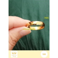 NF2 Cincin Emas Kadar 700 Ring Couple (Wedding) Berat 1 - 3 Gram an
