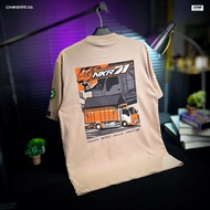 KATUN ISUZU ELF NKR71 TRUCK T-SHIRT | ELF TRUCK T-SHIRT, THICK COMBED COTTON