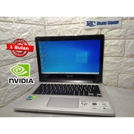 Laptop Gaming Asus Core i5 Gen 4 VGA Nvidia Ram 4 GB /HDD 500 / Editing Desain Siap Pakai
