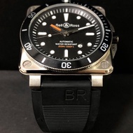 BnR automatik watch for Man Bell & Ross Diver Automatic Movement Ready Stock Malaysia