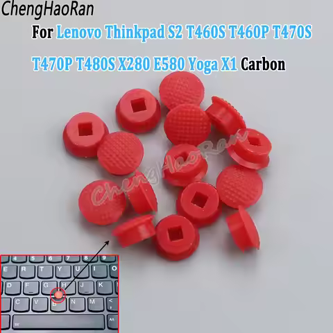 20Pcs For Lenovo Laptop keyboard mouse pointer small red dot cap TrackPoint Caps Little riding hood 