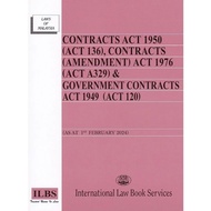 CONTRACTS ACT 1950 (ACT 136) /CONTRACTS (AMENDMENT) ACT 1976(ACT A329)  GOVT CONTRACT ACT 1949 (ACT 