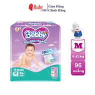 [ MẪU MỚI ] Tã quần Bobby Siêu Khô Thoáng - 100% Thoáng Khí Mega Jumbo M96