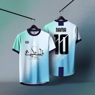 ☁FREE PALESTINE JERSI  JERSEY FREE PALESTINE BAJU PALESTINE CUSTOM NAMA♭