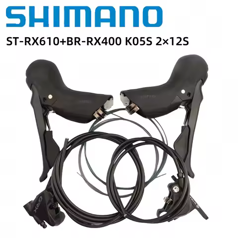 Shimano GRX Series Shifter ST-RX610 +BR-RX400 Brake Caliper With K05S Pads For Gravel Bike Road Bike
