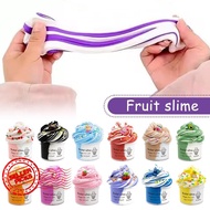 70ml Fruit Cake Slime Clay DIY Soft Cotton Slime Kit Cloud For Kids Slime Kit Fluffy Floam Kids Z3X2