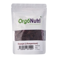OrgoNutri Dried Ratanjot Lithospermum Root Zǐ cǎo Alkanet Root 50g- Natural spice for adding color t