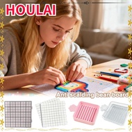 HOULAI Perler Beads Baking Board, Strikethrough DIY Toy Accessories Perler Beads Template, 2.6mm Han
