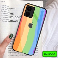 HP Softcase Glass Kaca Realme C33 Realme C33 - Casing Realme C33hp - Case Realme C33hp - [KC01] Moti