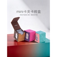 SansekingMINI Card Brick Card Holder Box Portable Storage Box Pokémon NBA Star Card Magnetic Card Ho