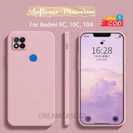 [SM] SOFTCASE MACARON POLOS CAMERA PROTECT FOR XIAOMI REDMI 9C 10C 10A - SOFT CASE MACARON REDMI 9C 