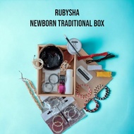 Rubysha Newborn Traditional Box Baby Gift Set Newborn Gift Set Baby Hamper Gift Set