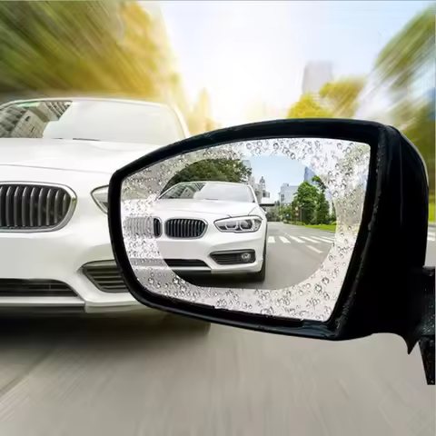 2PCS Car Sticker Rearview Mirror Rainproof Film For Mazda 2 3 5 6 8 BL BM GJ cx3 cx4 cx5 KE KF cx7 c
