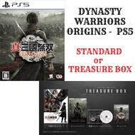 BRAND-NEW DYNASTY WARRIORS ORIGINS - Playstation5 PS5 STANDARD TREASURE BOX Direct from Japan