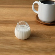 日本制進口Zakka手工無鉛玻璃小奶杯可愛蜂蜜醬汁杯楓糖漿牛奶杯