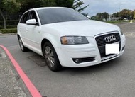 中古車 2008 A3 AUDI 1.4L 白色 掀背車 低稅金 專賣 一手 二手 自用 國產 進口 代步車 休旅車