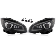 2026
 MAGICKIT Projector Headlights For 2007-2011 Mercedes C Class W204 S204 C300 C350 LED Headlamp 