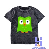 Children's T-Shirt WASHED DUOLINGO Character