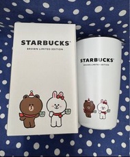 Line Friends + Starbucks Brown Limited Edition 不銹鋼Tumbler