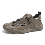 Men Shoes Summer New Style Breathable Outdoor Beach Hole Shoes Trendy All-Match Sandals Lightweight 