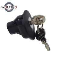 Locking Gas Fuel Tank Plug Cover Cap w/ 2 Keys For Ford Lincoln Mercury 8U5Z-9C268-B 8U5Z9C268B 8U5A