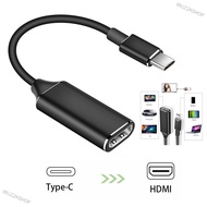 IRUZ2KSHOP USB Type C to HDMI Adapter USB 3.1  to HDMI Adapter Male to Female Converter for MacBook2016/Huawei Matebook/