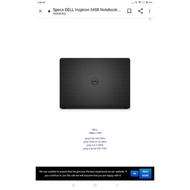 DELL Inspiron 5458 i7