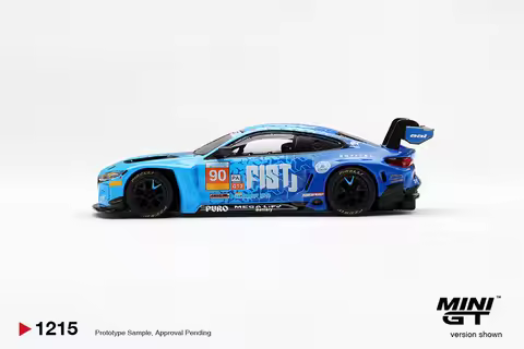 Pre-Order MINI GT 1:64 M4 GT3 EVO #90 FIST Team AAI 2025 China GT LHD/ China Packaging Die-Cast Car 