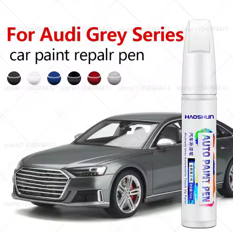 For Audi Car Paint Repair Pen Touch Up Scratch Remover DIY Auto Accessories Grey LY1P LX7R LX7M LZ7S