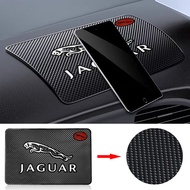 1Pcs Car Emblem Anti Slip Pad Phone Holder Non-Slip Mat Car Stlying For Jaguar XE XJ F-Pace X-Type S