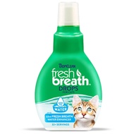 Tropiclean Fresh Breath Drops 2.2oz - Cats